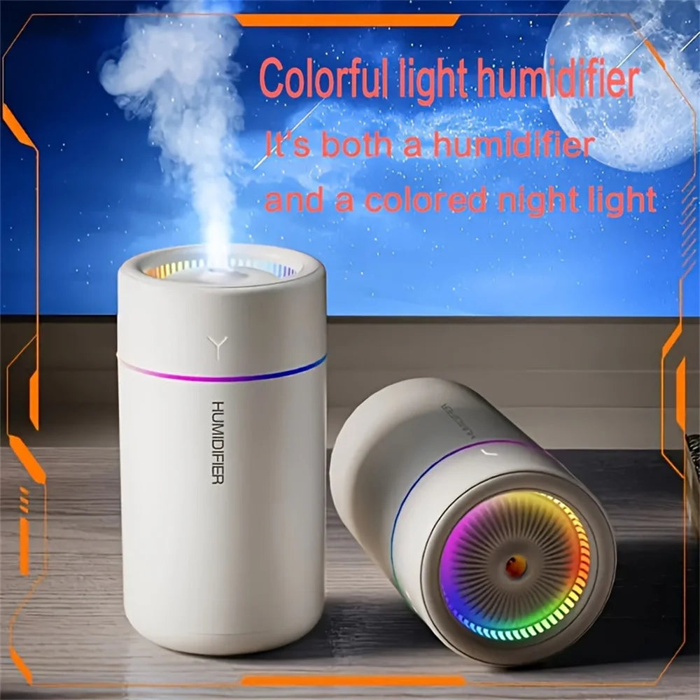 Mini Ultrasonic Car Humidifier with LED