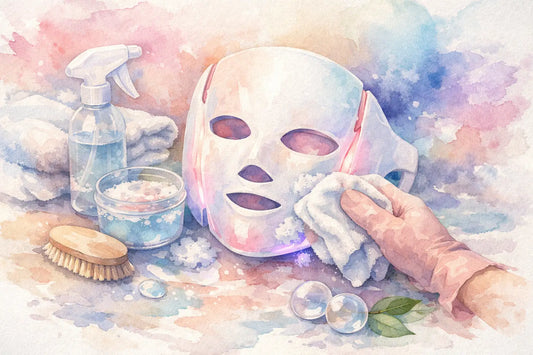 How to Clean a Silicone LED Mask the Right Way