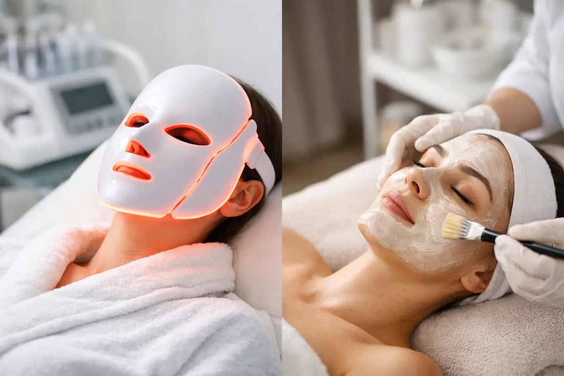 LED Mask Versus Professional Facial: Which Fits?
