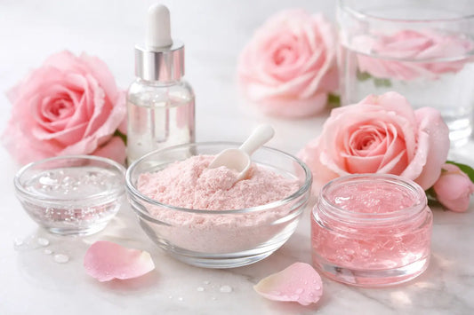 Rose & Hyaluronic Acid Collagen Jelly Face Mask Powder