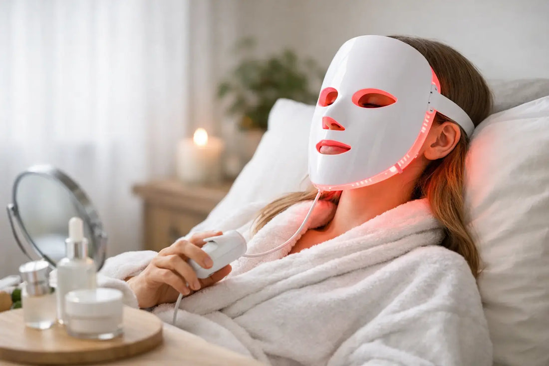 LED Phototherapy for an At-Home Skin Routine