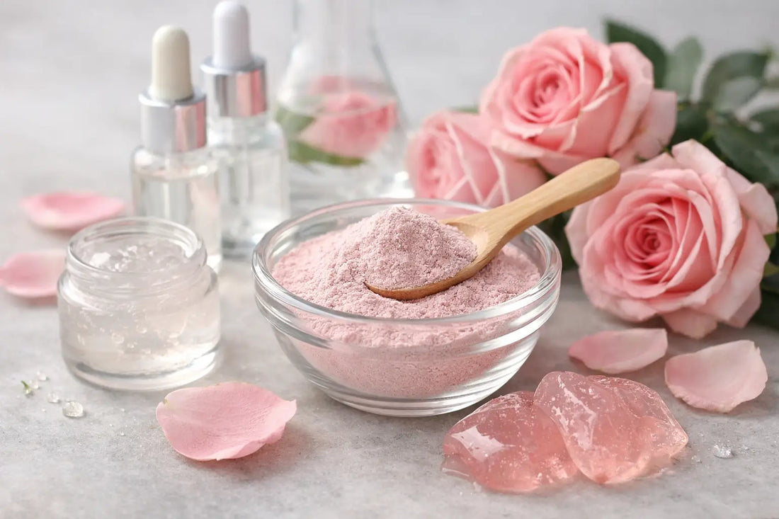 Rose & Hyaluronic Acid Collagen Jelly Face Mask Powder
