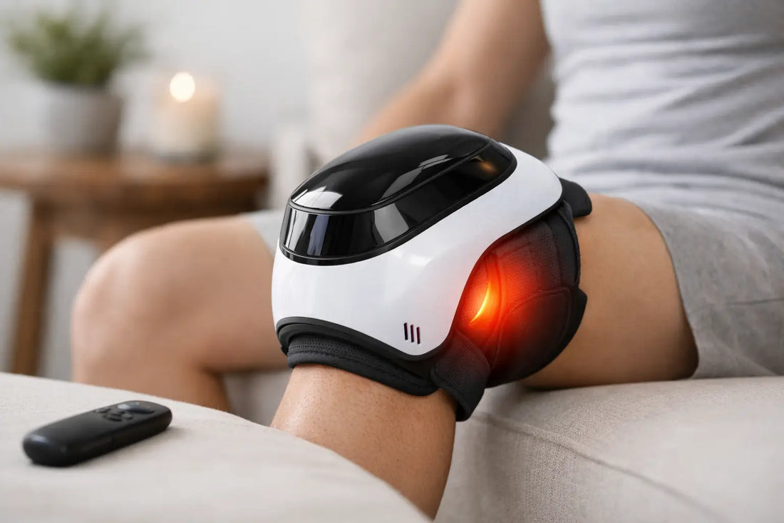 3-in-1 Cordless Knee Massager With Heat & Compression