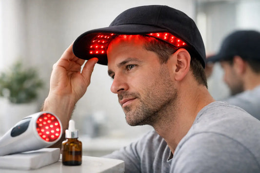 Does a Red Light Therapy Cap for Hair Loss Help?