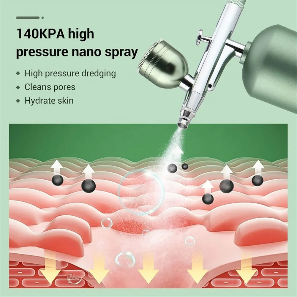 Zora Nano Facial Mist & Care Device, compact facial care device with misting features, designed for skincare and hydration.