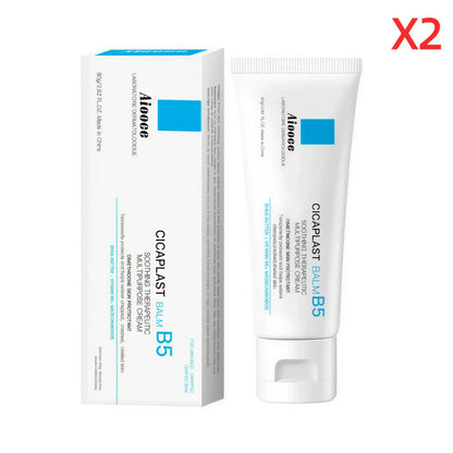 Zora B5 Comfort Face Cream with panthenol, moisturizing cream for soothing and hydrating skin, shown in a white jar.