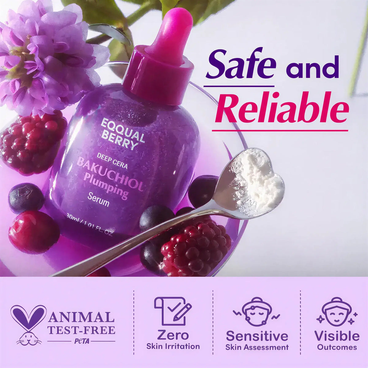 Zora Vitamin C and Niacinamide face serum with hyaluronic acid, clear glass bottle with dropper for brightening skincare.