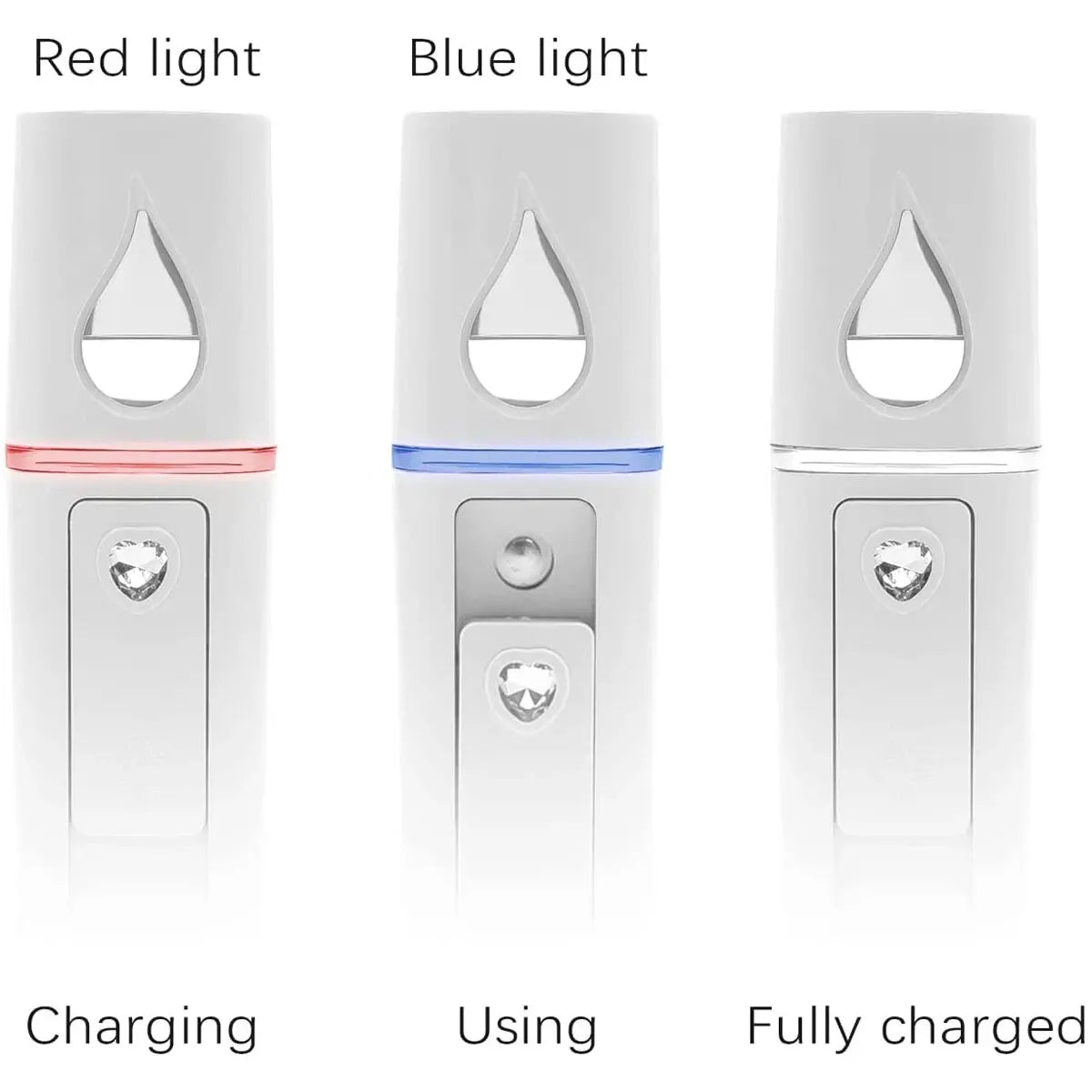 Zora Nano Facial Steamer and Humidifying Sprayer in sleek design, showcasing its compact beauty device for facial skin hydration.