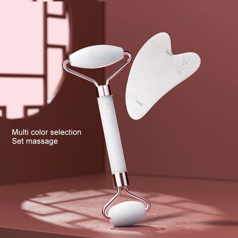 Resin Face, Neck & Eye Massage Roller Set