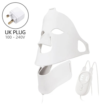 7-Color LED Face & Neck Light Therapy Mask