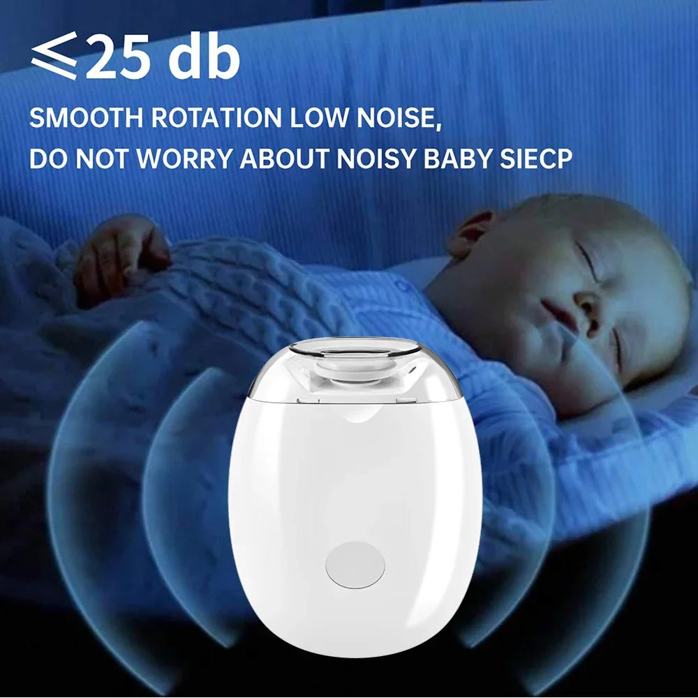 3-Speed Electric Nail Trimmer with LED Light