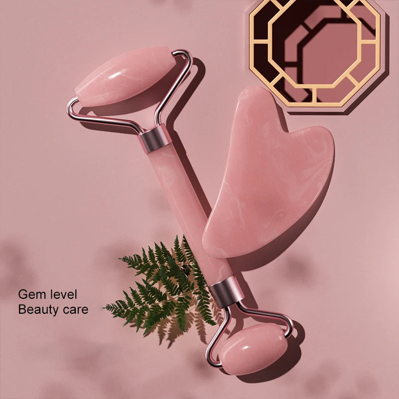 Resin Face, Neck & Eye Massage Roller Set
