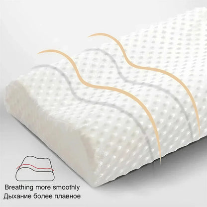 Zora adjustable memory foam pillow for side sleepers with supportive contour and soft cover, designed for comfortable sleep.