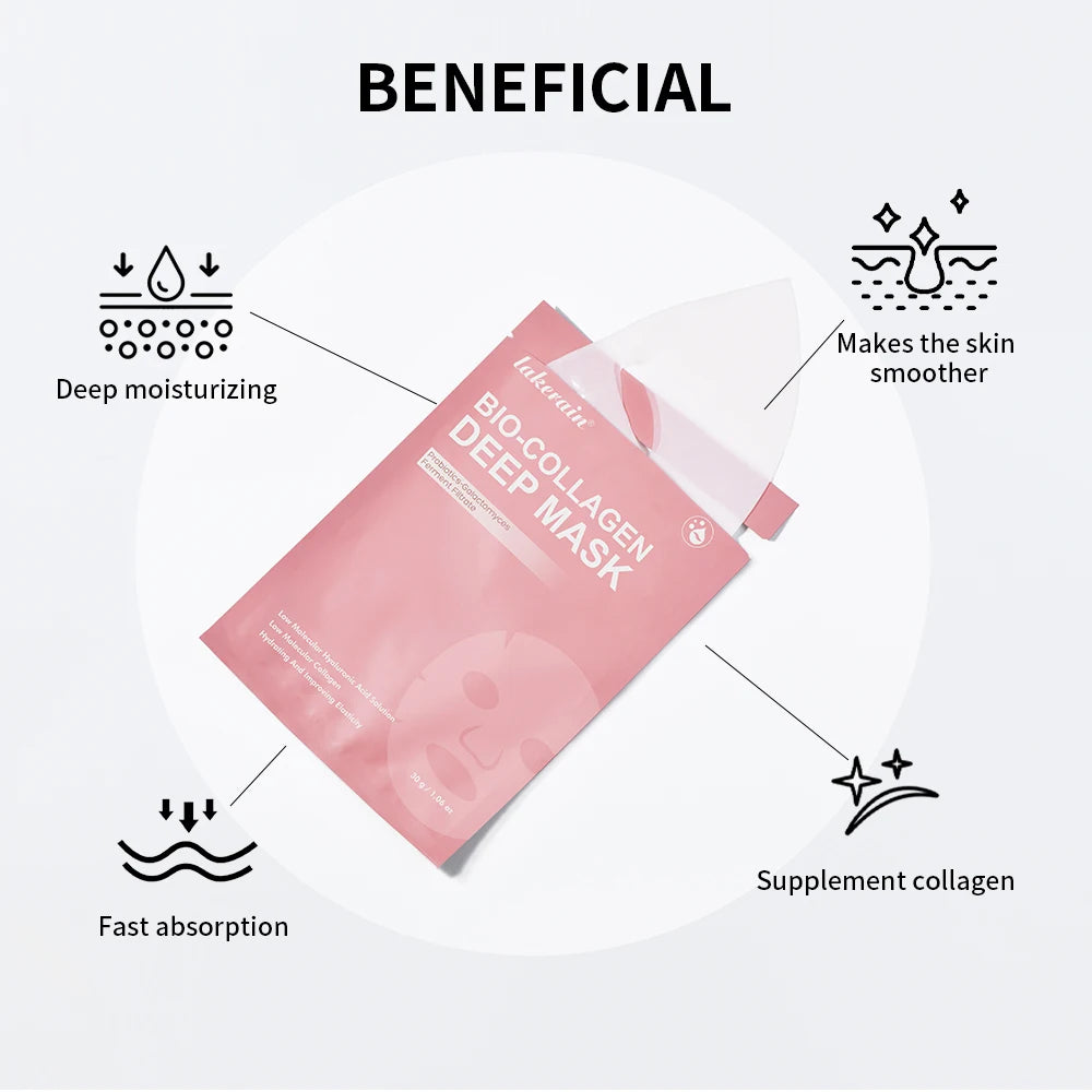 Zora Bio-Collagen Hydrating Overnight Face Mask in a sleek jar, designed for deep moisture and skin rejuvenation overnight.