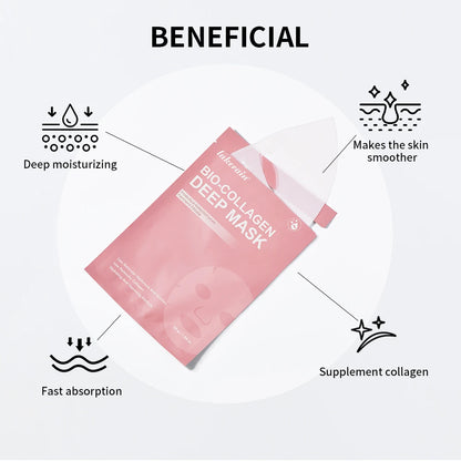Zora Bio-Collagen Hydrating Overnight Face Mask in a sleek jar, designed for deep moisture and skin rejuvenation overnight.
