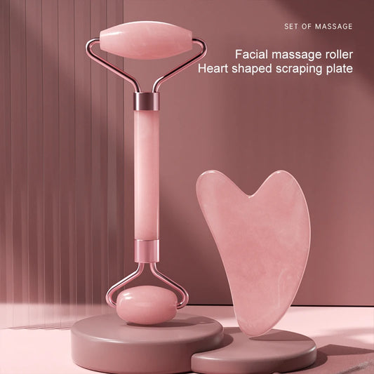 Resin Face, Neck & Eye Massage Roller Set