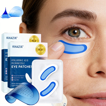 Retinol Microneedle Eye Patches with Hyaluronic Acid