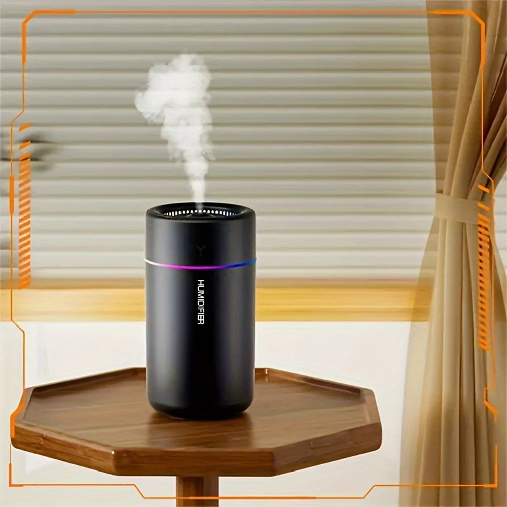Mini Ultrasonic Car Humidifier with LED