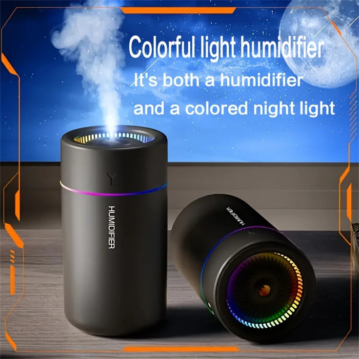 Mini Ultrasonic Car Humidifier with LED