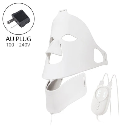 7-Color LED Face & Neck Light Therapy Mask