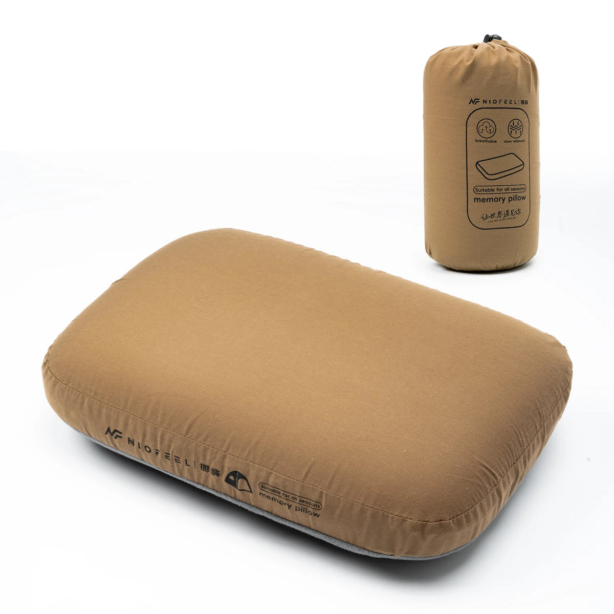 Zora portable memory foam travel neck pillow with ergonomic design, ideal for comfortable support during trips.