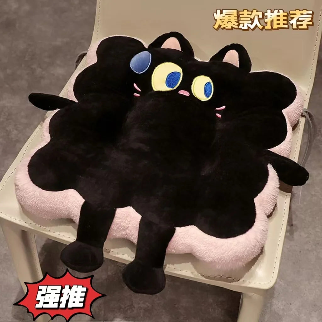 Zora toast-shaped seat and back cushion, soft and comfortable seat cushion with fun toast design for added support and style.