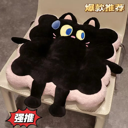 Zora toast-shaped seat and back cushion, soft and comfortable seat cushion with fun toast design for added support and style.