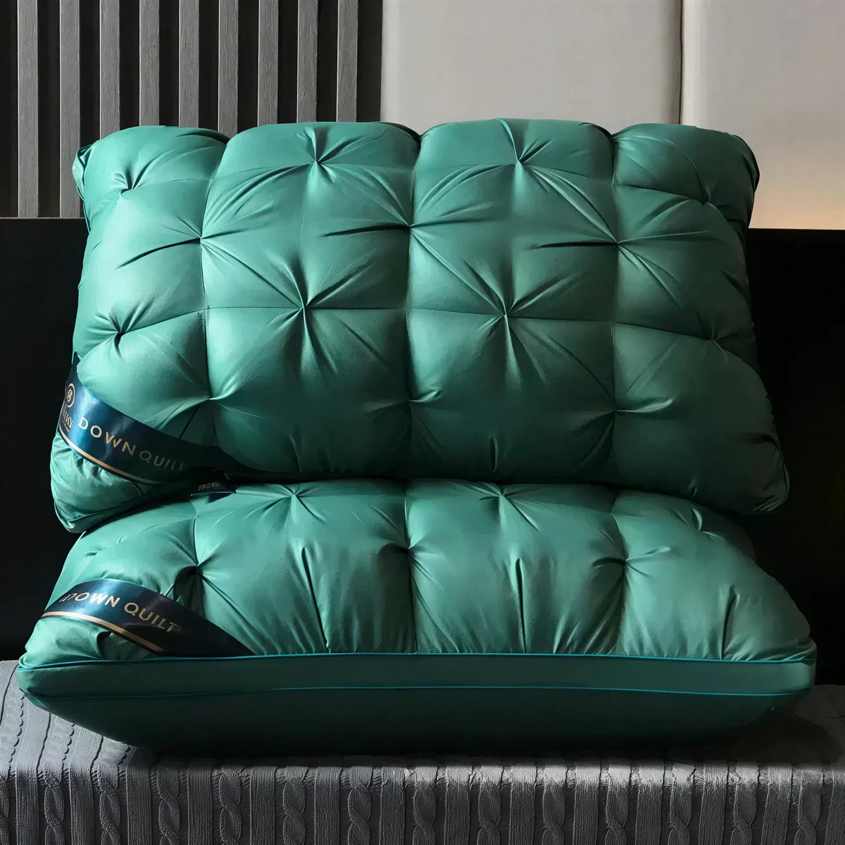 Zora Five-Star Hotel Pillow for deep sleep, plush pillow with soft, supportive fabric designed for comfortable rest.