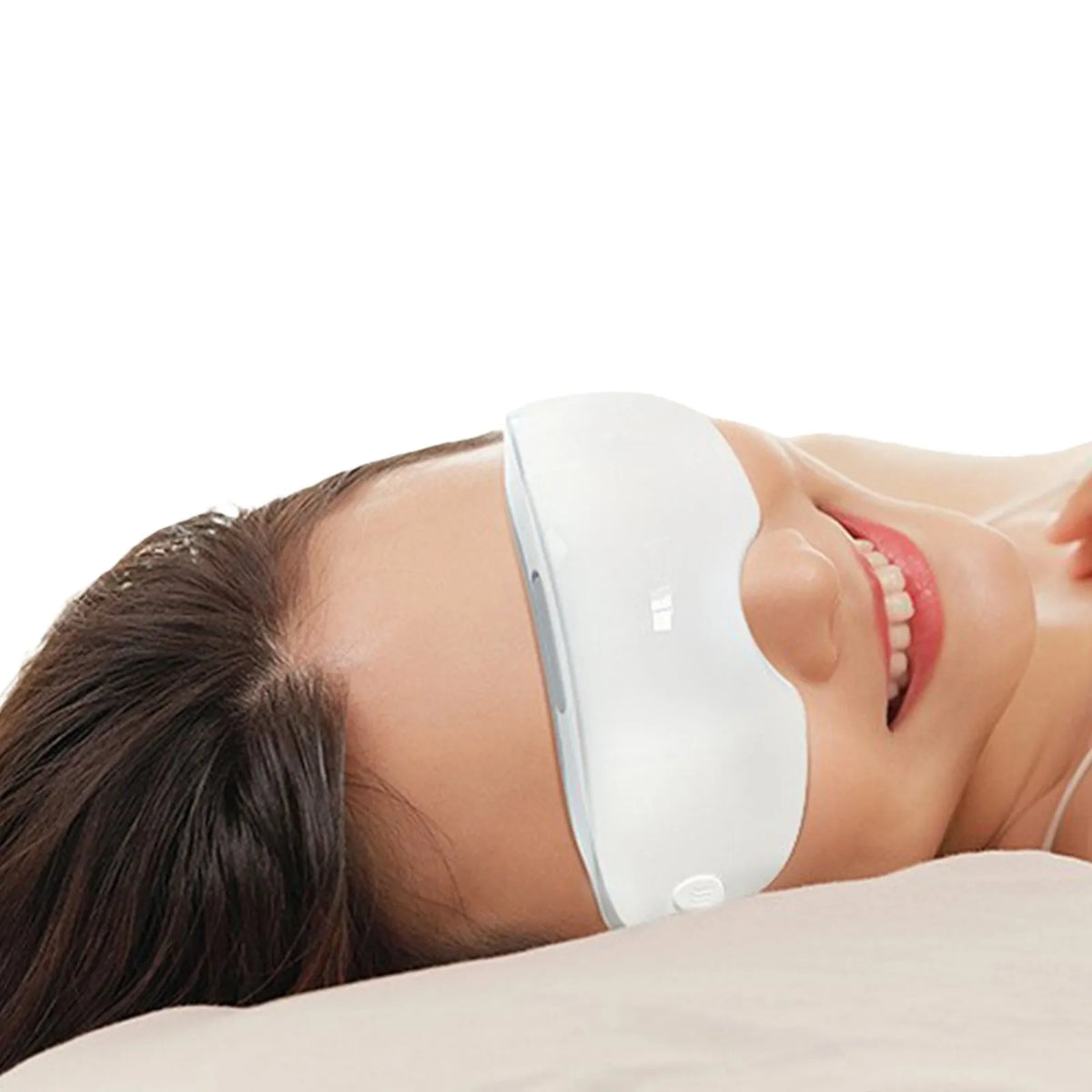 Zora Steam Eye Mask by Zora Terapéutica, premium eye care device with nano mist, heat, and cold therapy for relaxing eye relief.