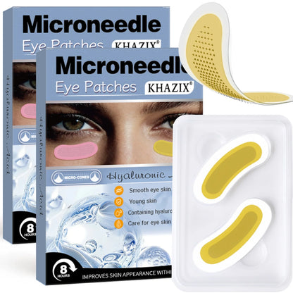Retinol Microneedle Eye Patches with Hyaluronic Acid