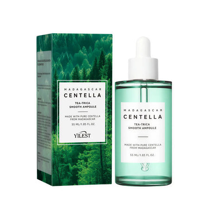 Zora Madagascar Centella Comfort Serum in a sleek bottle, ideal for soothing and hydrating facial skin care.