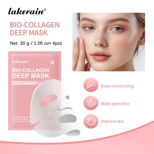 Zora Bio-Collagen Hydrating Overnight Face Mask in a sleek jar, designed for deep skincare and skin hydration overnight.