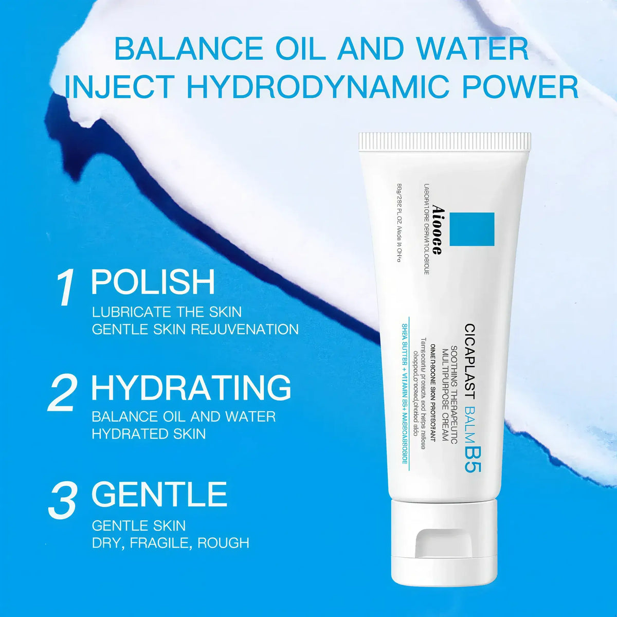 Zora B5 Comfort Face Cream with Panthenol, moisturizing cream for soothing and hydrating facial skin.