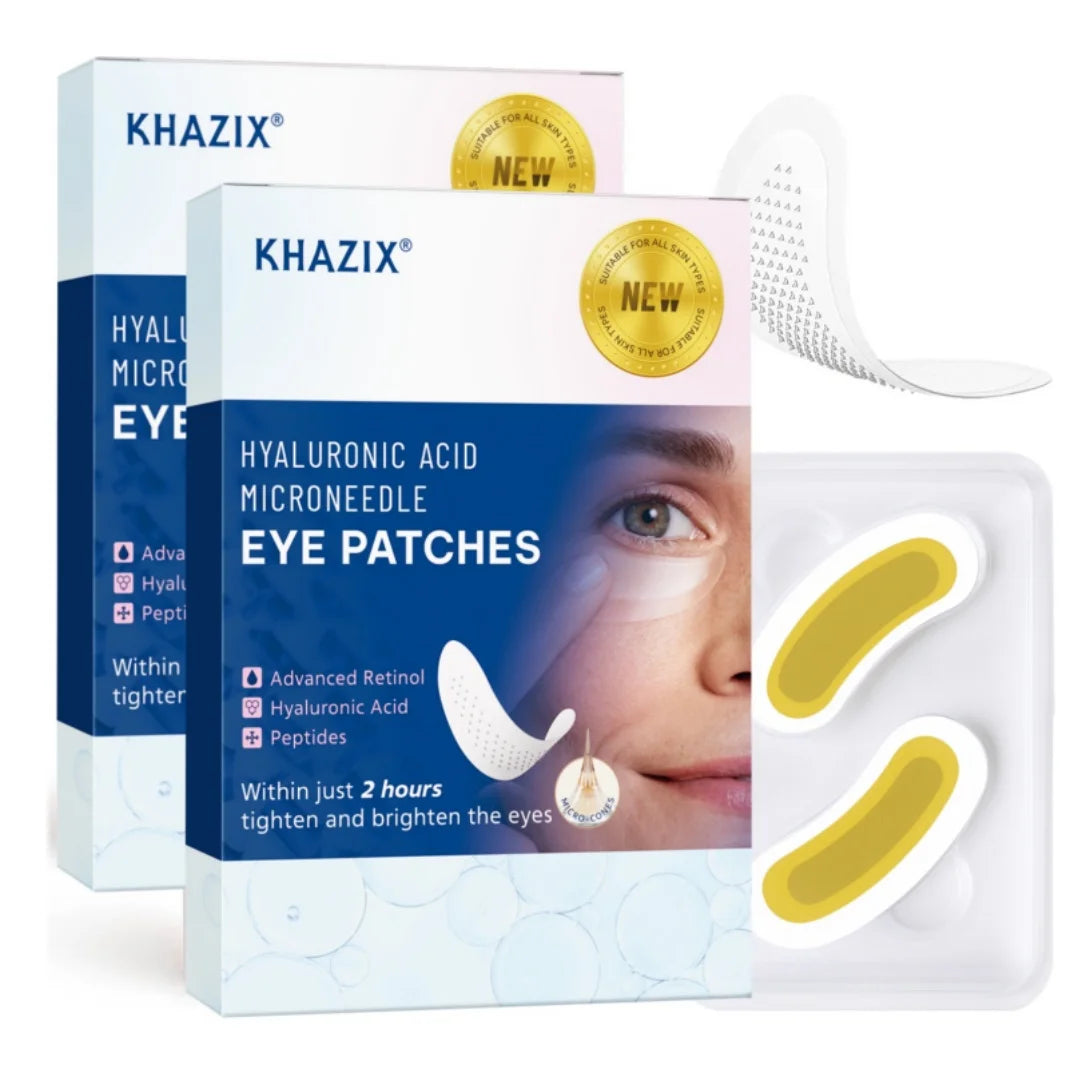 Retinol Microneedle Eye Patches with Hyaluronic Acid