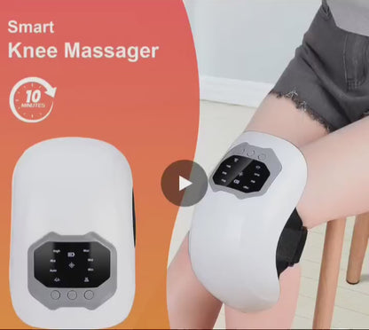 Cordless Knee Massager — Heat, Compression & Vibration