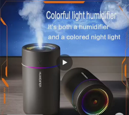 Mini Ultrasonic Car Humidifier with LED