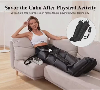 Air Compression Leg Massage System